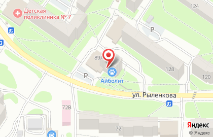 Банкомат Среднерусский банк Сбербанка России, Смоленское отделение №8609 на улице Рыленкова на карте