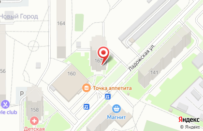 Парикмахерская Блеск в Октябрьском районе на карте