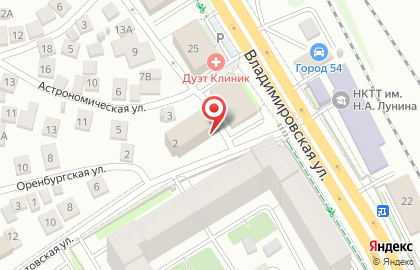 Парикмахерская Лиза на Площади Гарина-Михайловского на карте