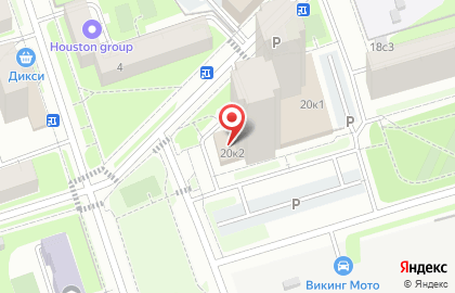 Супермаркет Магнит в Дмитровском проезде, 20 к 2 на карте