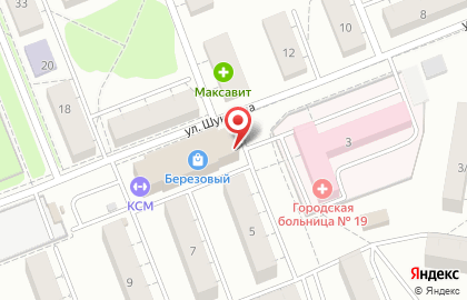 Магазин колбас и сыров колбас и сыров в Первомайском районе на карте