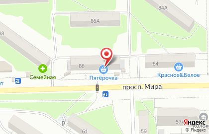 Аптечный пункт в Советском округе на карте