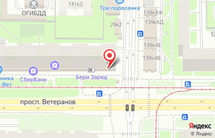 Салон продаж и обслуживания Теле2 в Красносельском районе на карте