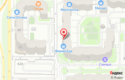 Аптечный пункт в Ново-Савиновском районе на карте
