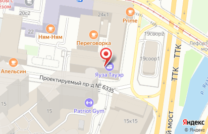 Ассоциация электронных торговых площадок на улице Радио на карте