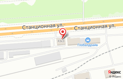 Торговая компания Сибирь Колесо на площади Карла Маркса на карте