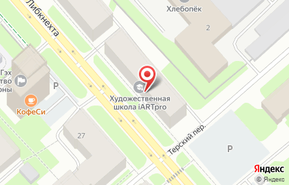 Ателье Sansara ST на улице Карла Либкнехта на карте