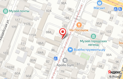 Студент-Центр - услуги помощи студентам на Галактионовской улице на карте