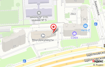 Салон NEO кухни на Щёлковском шоссе на карте