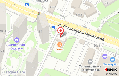 Ресторан Хива на карте