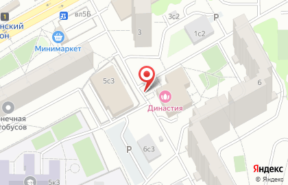 Магазин овощей и фруктов в Москве на карте