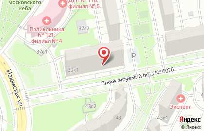 Сеть мини-маркетов Фасоль на улице Скобелевской на карте