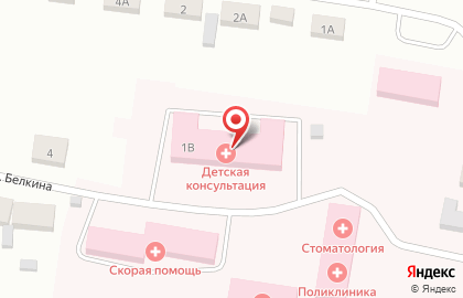 Областная больница №20 на карте
