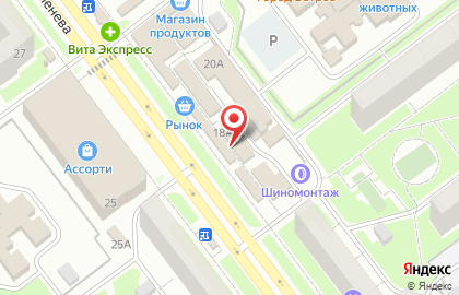 Магазин мясной продукции, ИП Безпятков Н.И. на карте
