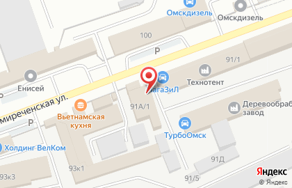 Компания АВК на Семиреченской улице на карте