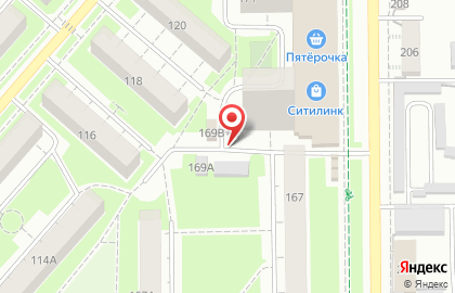 Продуктовый магазин Юбилейный на улице Ворошилова на карте