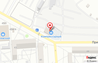Магазин мясной продукции Гурмясово в Октябрьском районе на карте