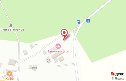 База отдыха Таёжный угол на карте