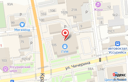 Магазин часов Золотое время на улице Чичерина на карте