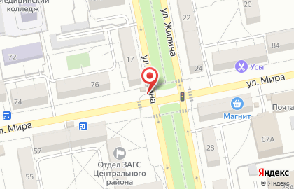 Кофе-бар Coffee Like в Центральном районе на карте