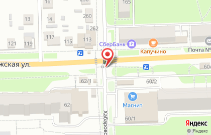 Киоск по продаже фруктов и овощей в Дзержинском районе на карте
