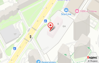 Автостоянка в Екатеринбурге на карте