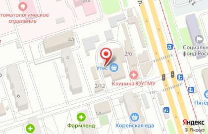 Розничная сеть мучных изделий СоюзПищепром на Черкасской улице на карте
