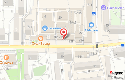 Магазин кондитерских изделий Слава на карте