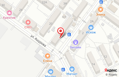Магазин товаров для дома Ажака на карте