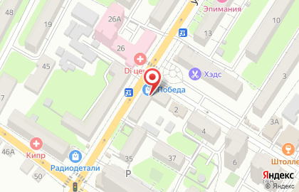 Орбита на улице Максима Горького на карте