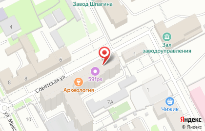 Реноме на Советской улице на карте