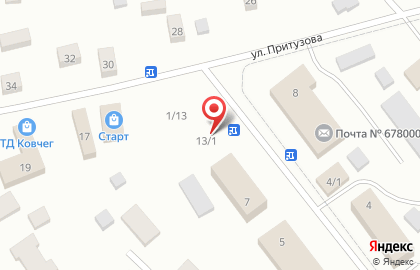 Гастроном на улице Николаева на карте