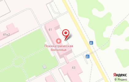 Кузбасская Клиническая Психиатрическая Больница на карте