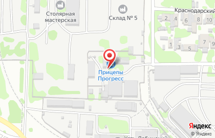 Компания для сельскохозяйственной техники на Краснодарской улице на карте