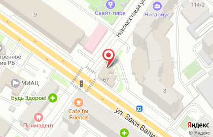 Салон цветов в Уфе на карте