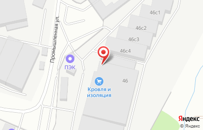 Магазин кондитерских изделий Пирожникофф на Промышленной улице на карте