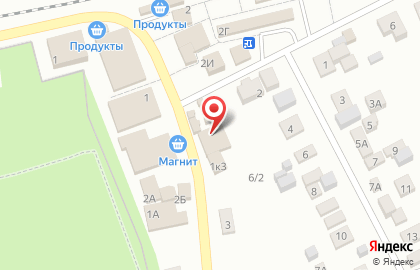 Магазин автозапчастей на ул. Дзержинского, 1 к3 на карте