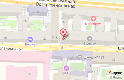 Торговая компания ОнненТало на Воскресенской набережной на карте