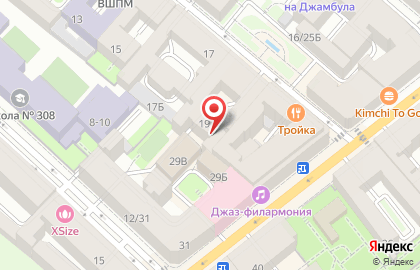 Торгово-сервисная компания Теплогазсервис в Центральном районе на карте