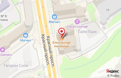 Центр событий и туризма Катюша в Заельцовском районе на карте