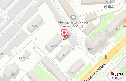 ООО Сибтехпром на улице Елизаровых на карте