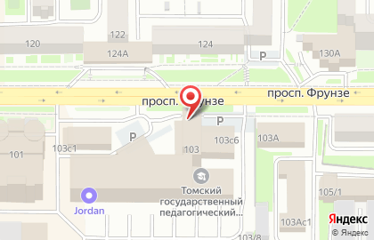 Столовая Винегрет на проспекте Фрунзе на карте