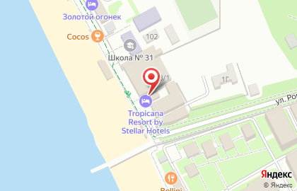 Tropicana Resort Hotel Sochi на карте