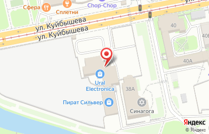 Строительная компания Домодел в Октябрьском районе на карте