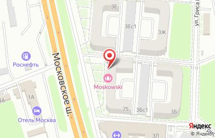 Строительная компания СТМ на Московском шоссе на карте