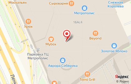 Ювелирный салон ЭПЛ Якутские бриллианты в ТЦ Метрополис на карте