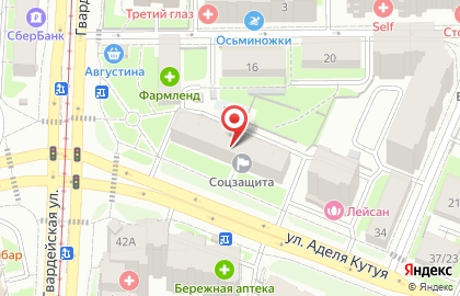 Адвокат Агапов Ю.П. на карте