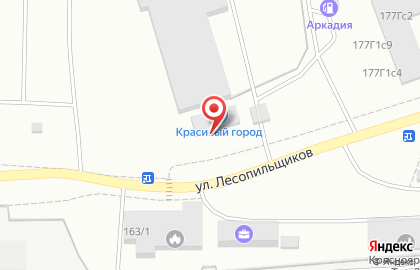 Сирена в Красноярске на карте