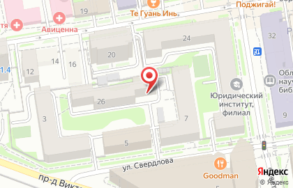 Центр юридических и бухгалтерских услуг БизнесПремиум в Новосибирске на карте