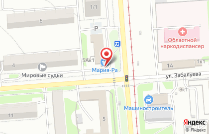 Ремонтная мастерская на площади Карла Маркса на карте
